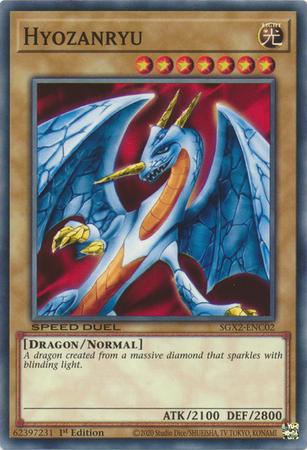Hyozanryu SGX2-ENC02 YuGiOh Speed Duel GX: Midterm Paradox