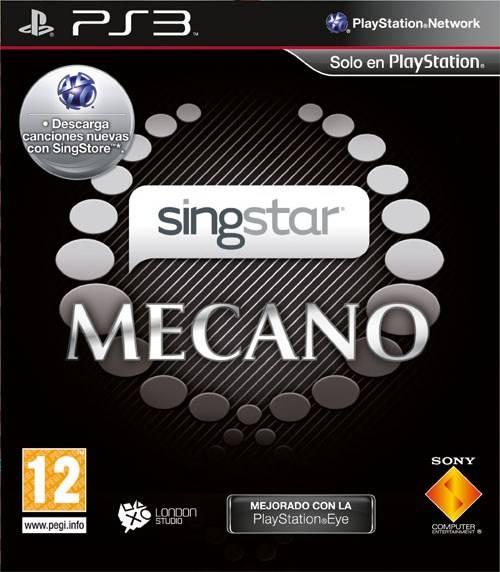 SingStar Mecano PAL Playstation 3