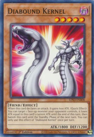 Diabound Kernel LDS3-EN008 YuGiOh Legendary Duelists: Season 3