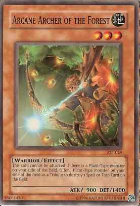Arcane Archer of the Forest AST-029 YuGiOh Ancient Sanctuary