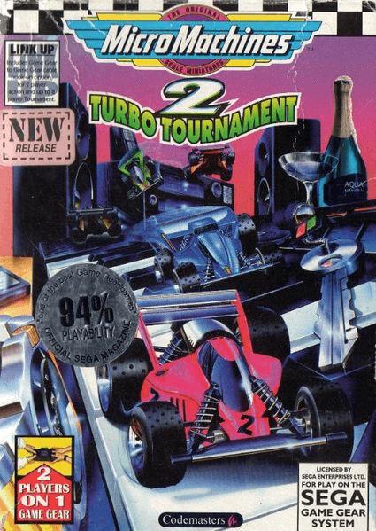 Micro Machines 2 Turbo Tournament PAL Sega Game Gear