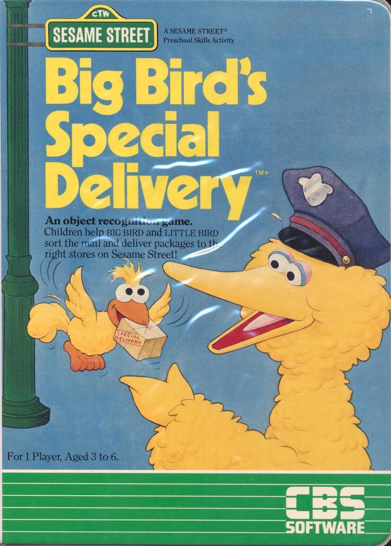 Big Bird's Special Delivery Commodore 64