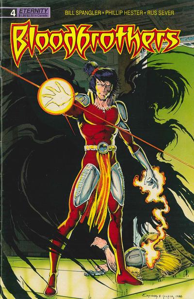 Bloodbrothers #4 (1989) Comic Books Bloodbrothers
