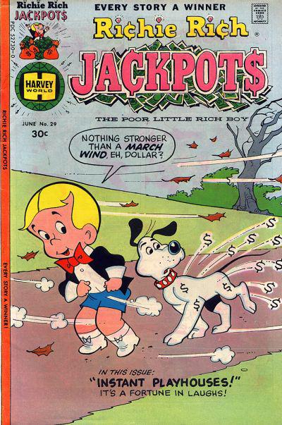 Richie Rich Jackpots #29 (1977) Comic Books Richie Rich Jackpots