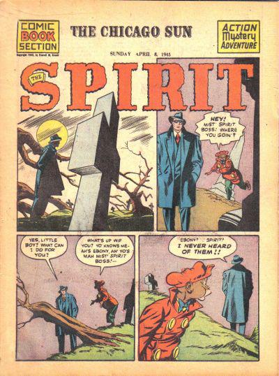 Spirit #4/8/1945 (1945) Comic Books Spirit