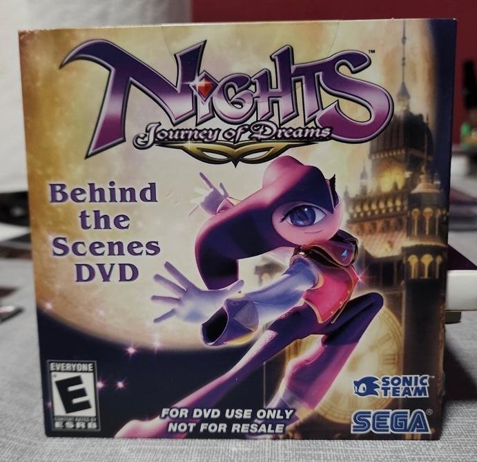 NiGHTS: Journey Of Dreams Behind The Scenes DVD Wii