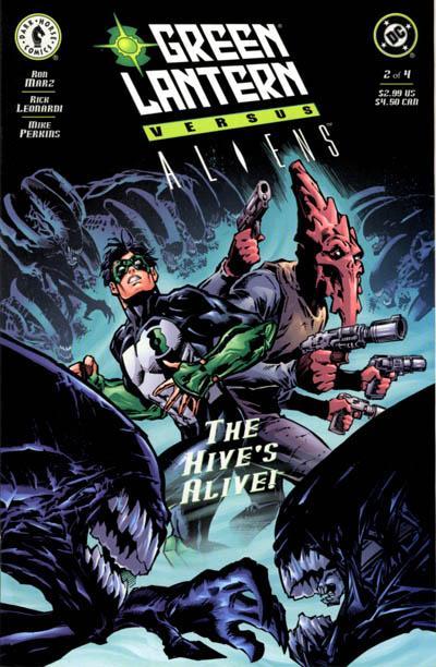 Green Lantern vs. Aliens #2 (2000) Comic Books Green Lantern vs. Aliens