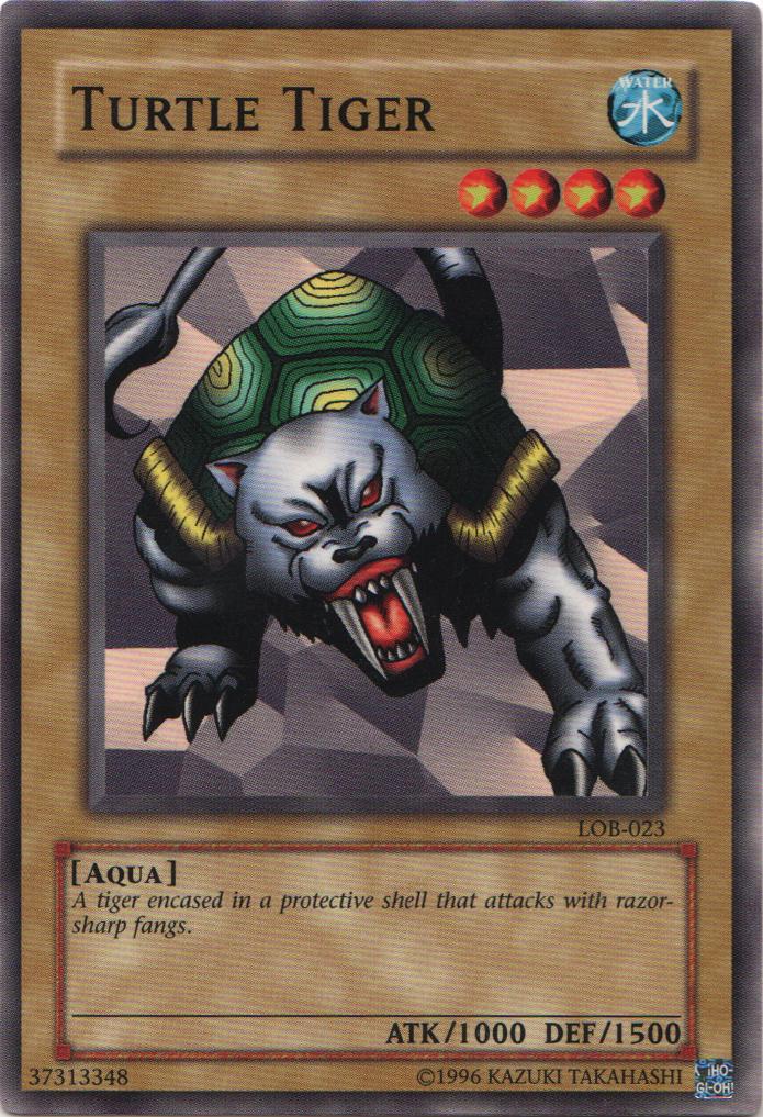 Turtle Tiger LOB-023 YuGiOh Legend of Blue Eyes White Dragon