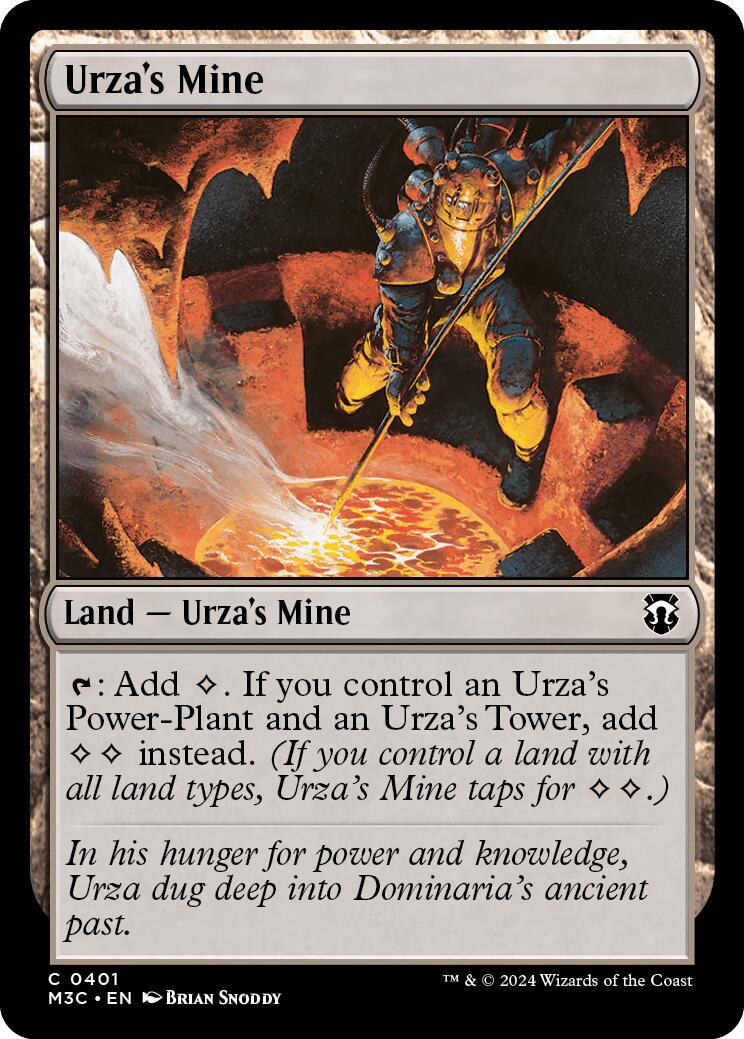 Urza's Mine #401 Magic Modern Horizons 3 Commander