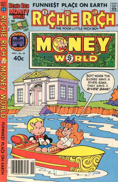 Richie Rich Money World #43 (1979) Comic Books Richie Rich Money World