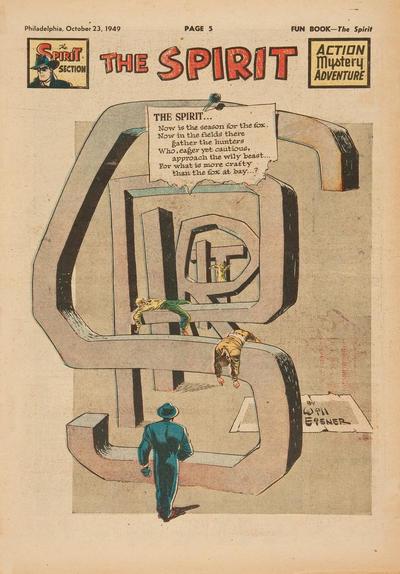 Spirit #10/23/1949 (1949) Comic Books Spirit