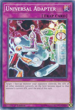 Universal Adapter MP19-EN134 YuGiOh 2019 Gold Sarcophagus Tin Mega Pack