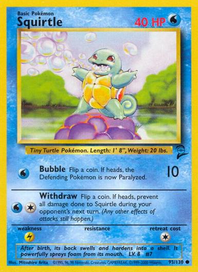 Squirtle #93 Cover Art