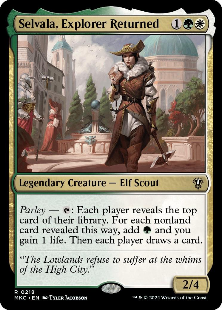 Selvala, Explorer Returned #218 Magic Murders at Karlov Manor Commander