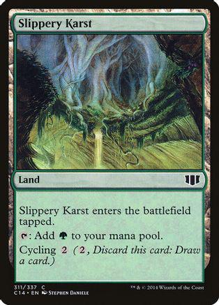 Slippery Karst Magic Commander 2014