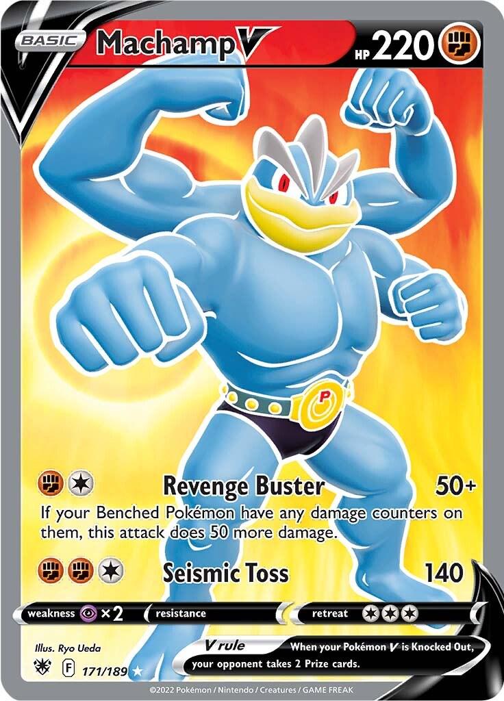 Machamp V #171 Pokemon Astral Radiance