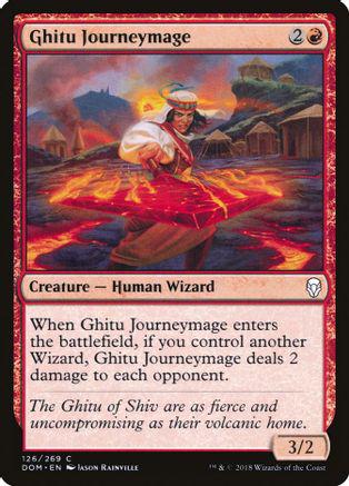 Ghitu Journeymage Magic Dominaria