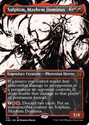 Solphim, Mayhem Dominus #312 Magic Phyrexia: All Will Be One
