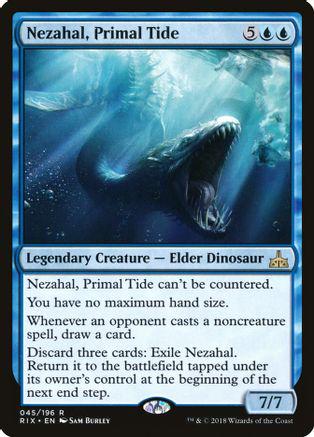 Nezahal, Primal Tide Magic Rivals of Ixalan