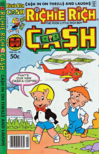 Richie Rich Cash #39 (1981) Comic Books Richie Rich Cash