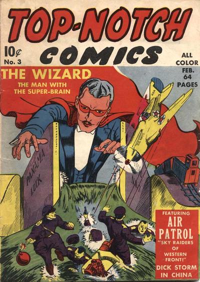 Top Notch Comics #3 (1940) Comic Books Top Notch Comics
