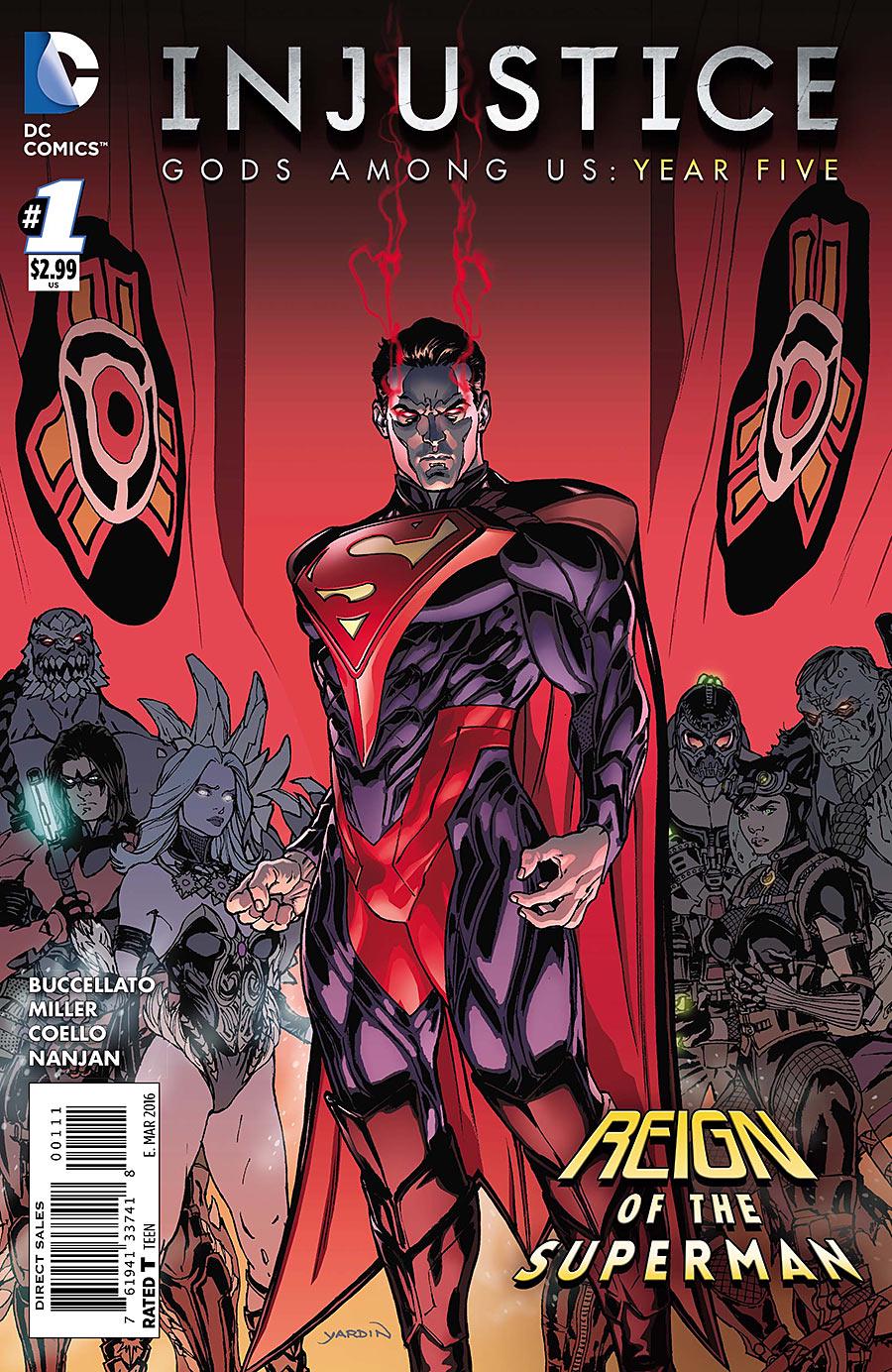 Injustice: Gods Among Us - Year Five #1 (2016) Comic Books Injustice: Gods Among Us