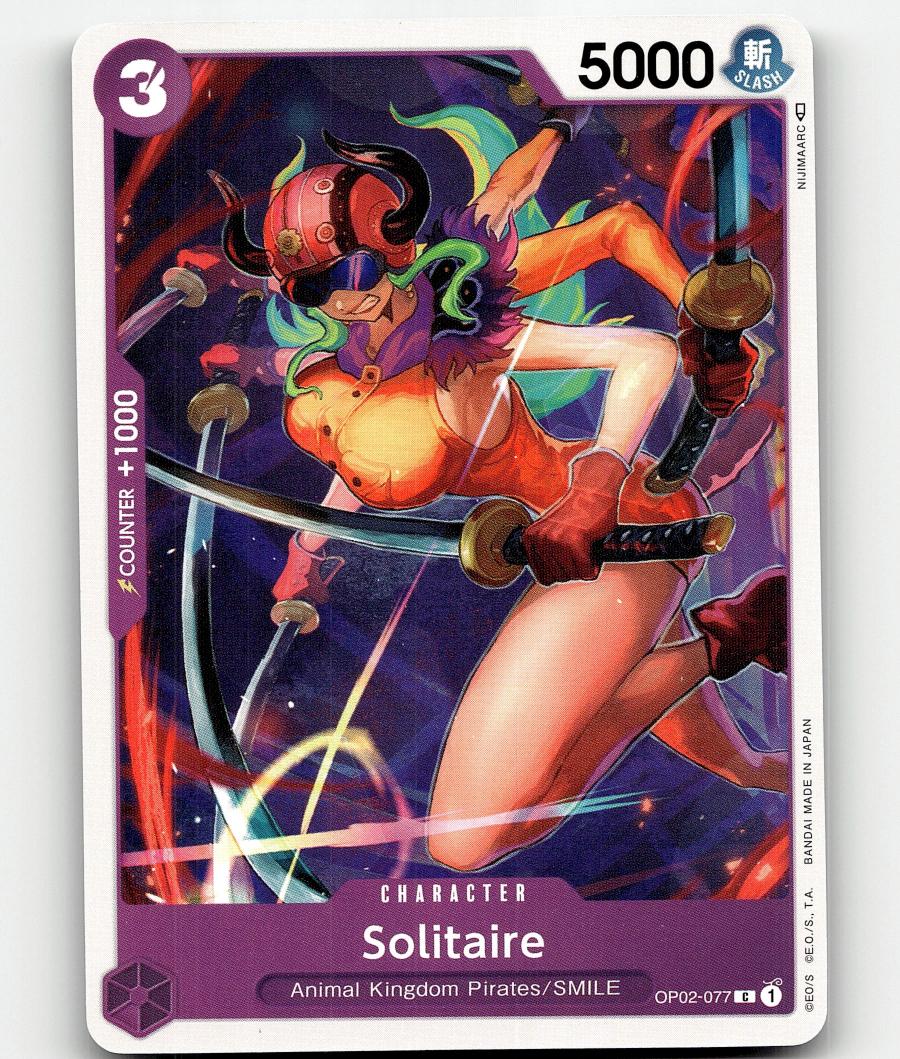 Solitaire OP02-077 One Piece Paramount War