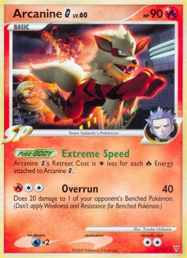 Arcanine G #15 Cover Art