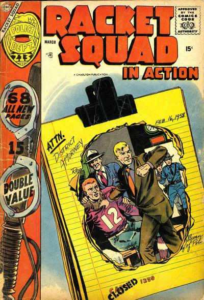 Racket Squad in Action #29 (1958) Comic Books Racket Squad in Action