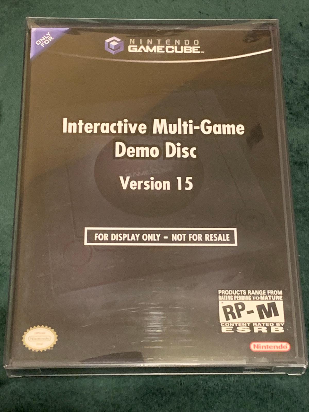 Interactive Multi-Game Demo Disc Version 15 Gamecube