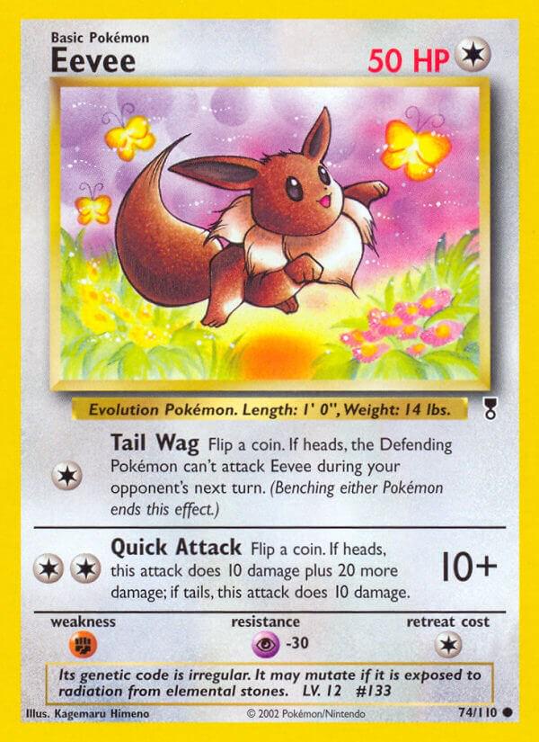Eevee #74 Pokemon Legendary Collection