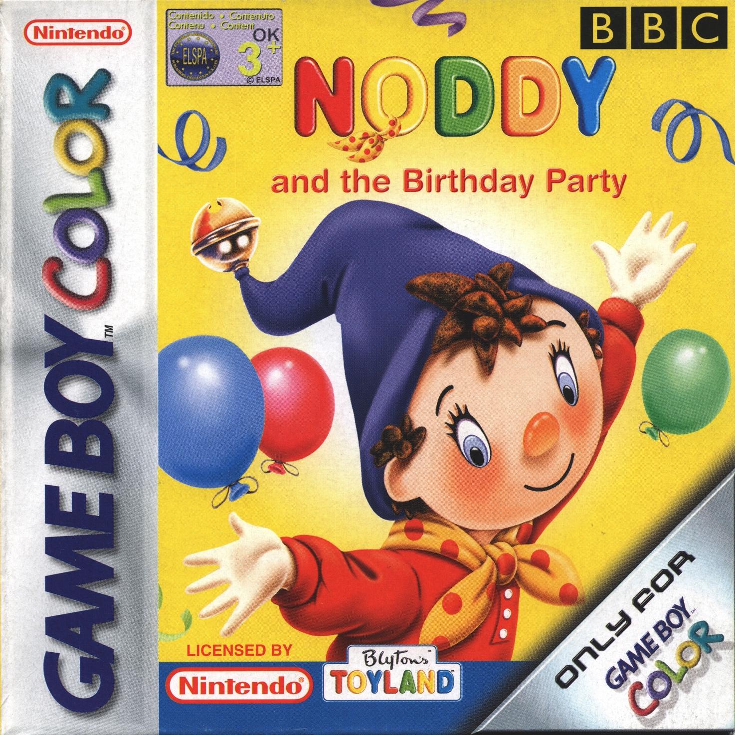 Noddy and the Birthday Party PAL GameBoy Color