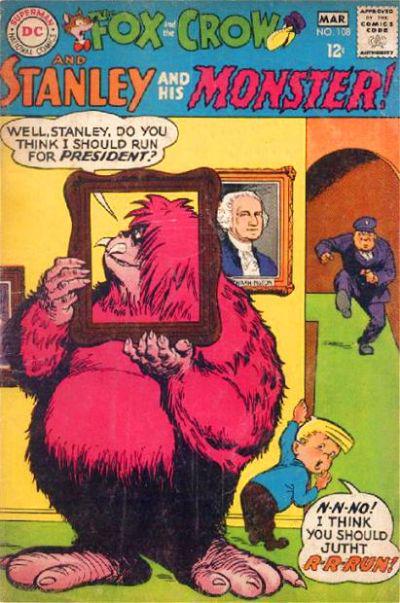 The Fox and the Crow #108 (1968) Comic Books The Fox and the Crow