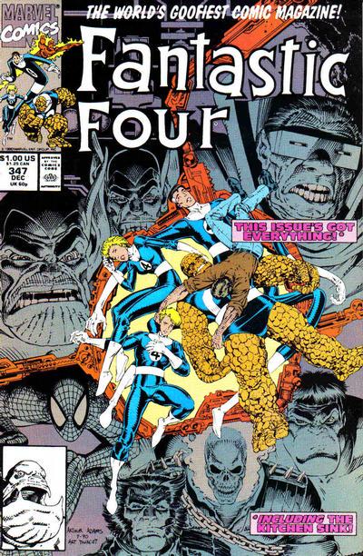 Fantastic Four #347 (1990) Comic Books Fantastic Four