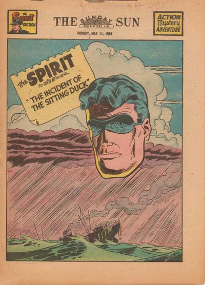Spirit #5/11/1952 (1952) Comic Books Spirit