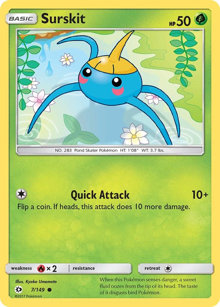 Surskit #7 Pokemon Sun & Moon