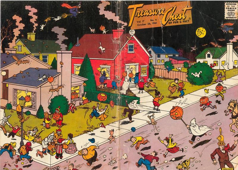 Treasure Chest of Fun and Fact #4 310 (1961) Comic Books Treasure Chest of Fun and Fact