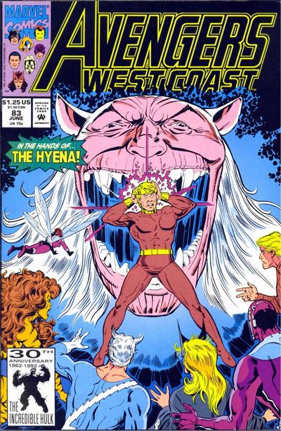 West Coast Avengers #83 (1992) Comic Books West Coast Avengers