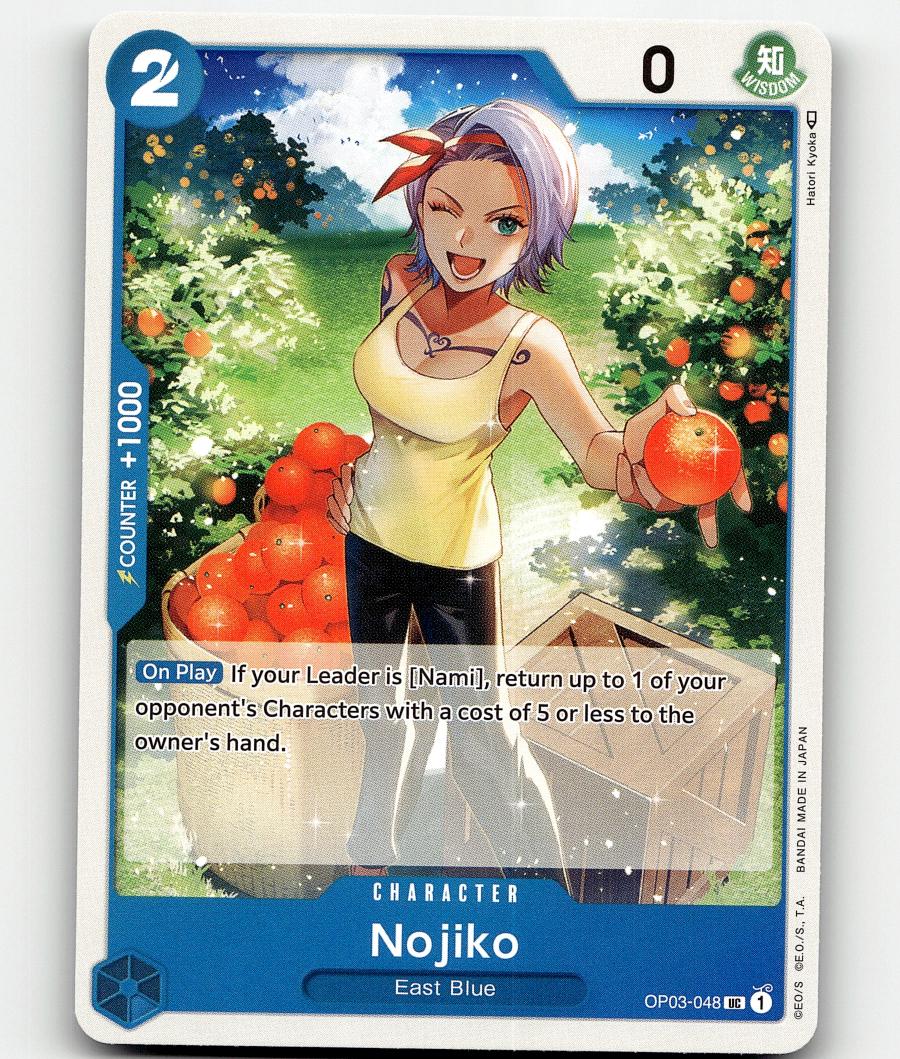 Nojiko OP03-048 One Piece Pillars of Strength