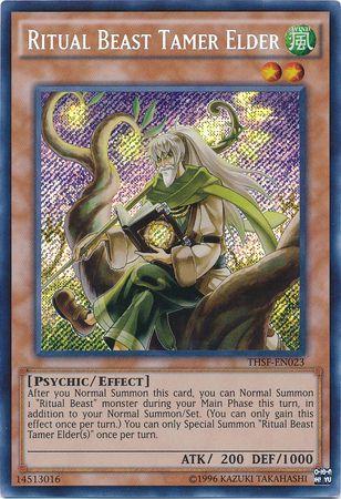 Ritual Beast Tamer Elder THSF-EN023 YuGiOh The Secret Forces