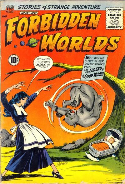 Forbidden Worlds #96 (1961) Comic Books Forbidden Worlds