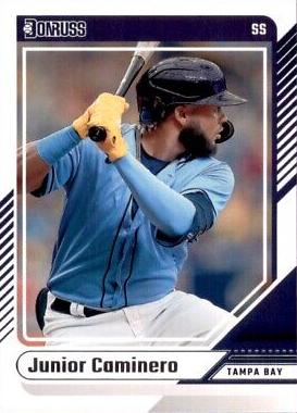 Junior Caminero #40 Baseball Cards 2024 Donruss