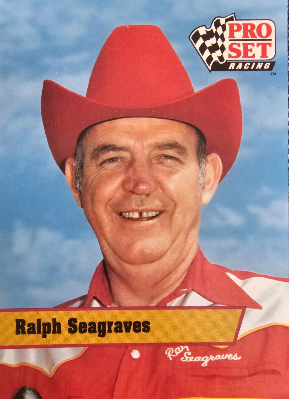 Ralph Seagraves #L9 Racing Cards 1991 Pro Set Legends