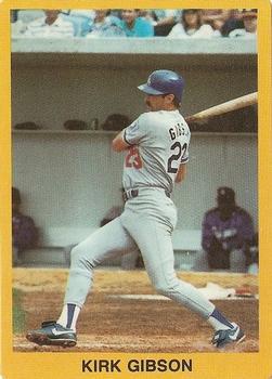 Kirk Gibson #18 1989 Golden Superstars Baseball
