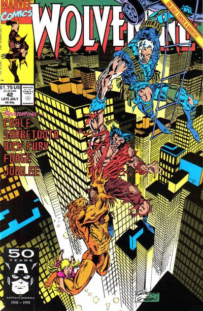 Wolverine #42 (1991) Comic Books Wolverine