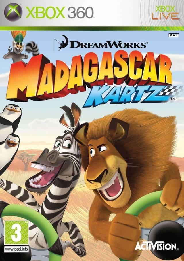 Madagascar Kartz PAL Xbox 360
