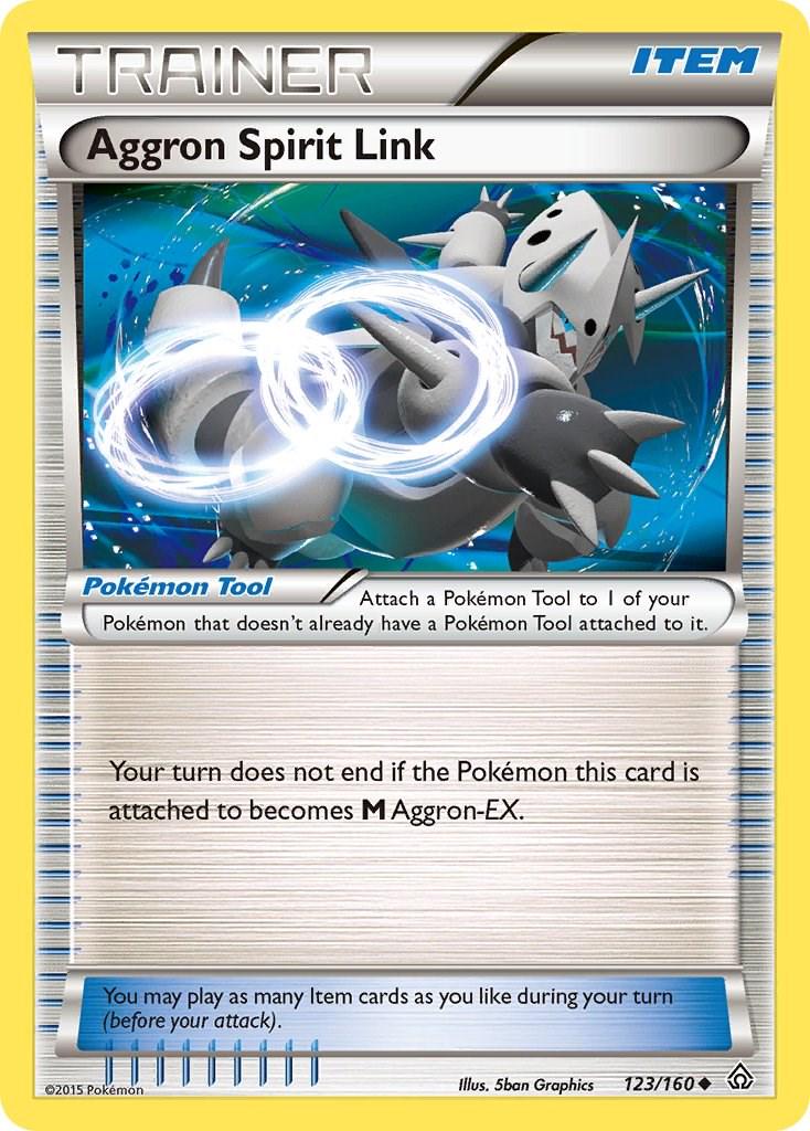 Aggron Spirit Link #123 Pokemon Primal Clash