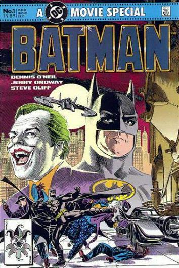 Batman Adaptation (1989) Cover Art