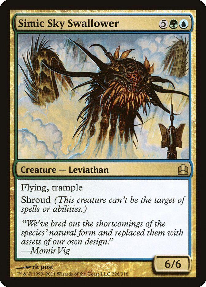 Simic Sky Swallower Magic Commander