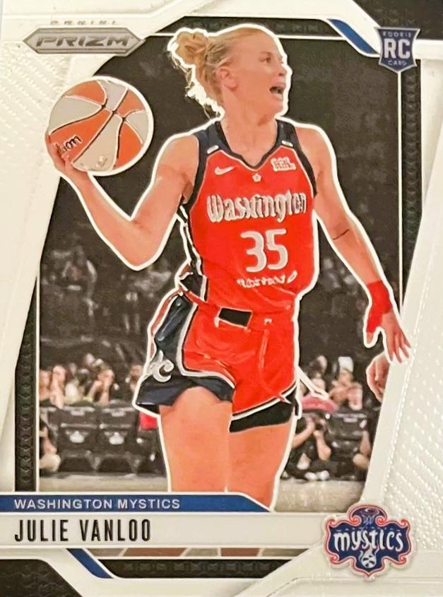 Julie Vanloo #42 Basketball Cards 2024 Panini Prizm WNBA